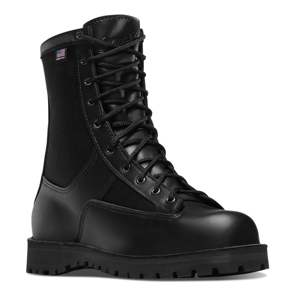 Danner 8” Acadia men’s lace up boots in black, size 9